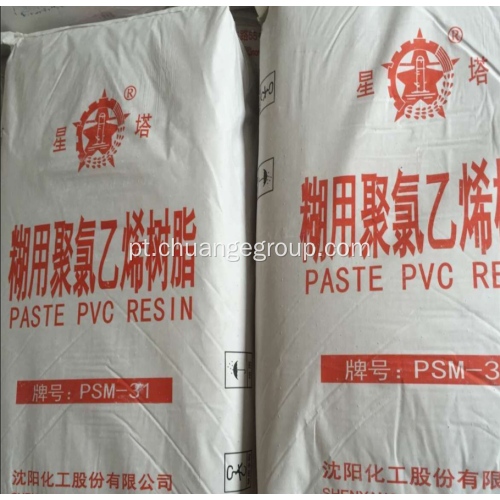 SHENYANG STAR PVC PASTE RESIN PSH-10, PSH-30, PSM-31, PSL-31